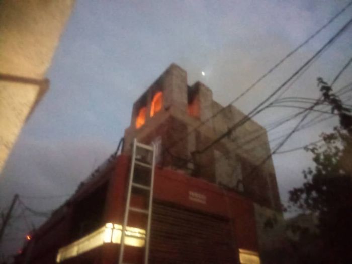 حريق في منزل مواطن بصنعاء