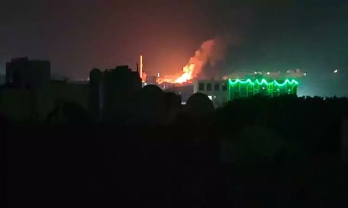 انفجار عنيف يهز شمال صنعاء